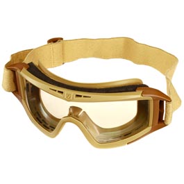 Revision Eyewear Desert Locust Schutzbrille Deluxe Kit mit gelb / klar / rauch Wechselglser tan